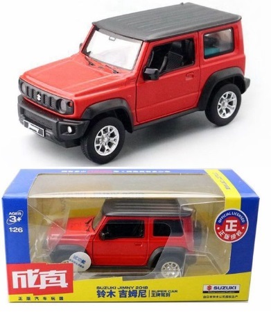 New Jimny A Escala 1:26 Rojo